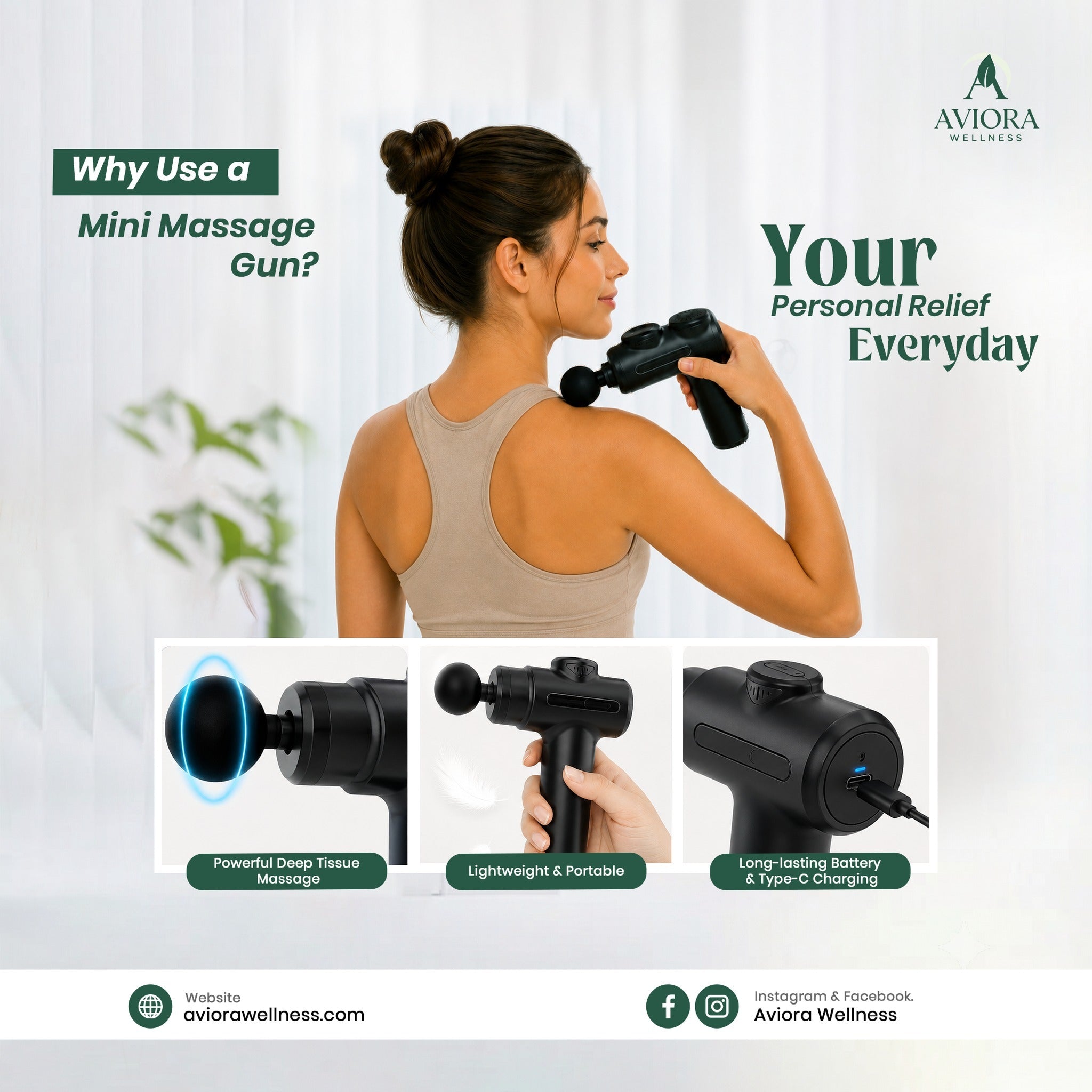 Massage Gun Relaxing Muscle Massager